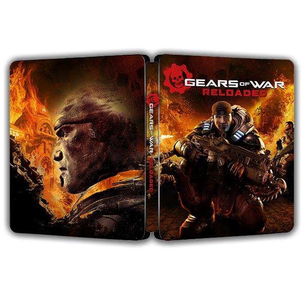gears of war steelbook Gears of War Reloaded BROTHERHOOD Edition Steelbook