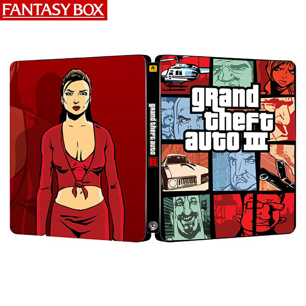Grand Theft Auto III GTA3 ROCKSTAR Edition Steelbook | FantasyBox