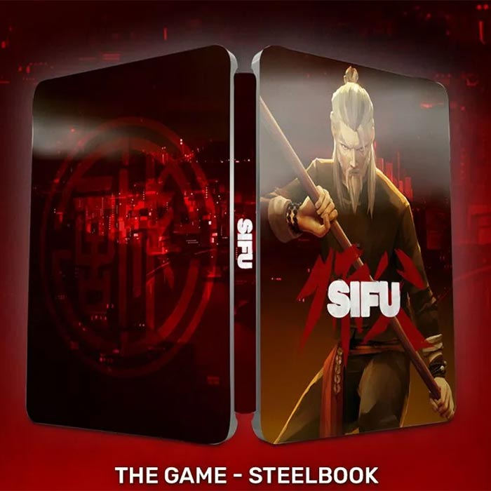 Sifu Official Vengeance Edition Nintendo Switch Steelbook