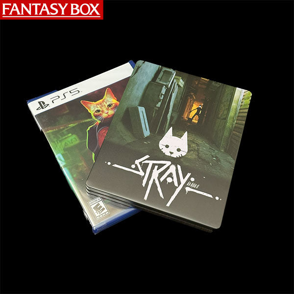 Stray PS5 Game & Steelbook Bundle | Fantasybox