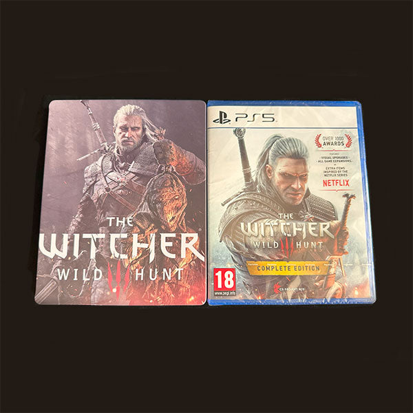 The Witcher 3 Wild Hunt PS5 Game & Steelbook | FantasyBox
