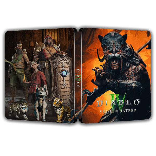 Diablo IV D4 Vessel of Hatred SPIRITBORN Edition Steelbook