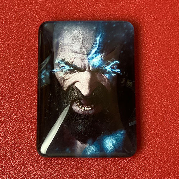 God of War Ragnarök Black Edition Pure Glass Magnet (6.4cm x 4.8cm) | FantasyMag