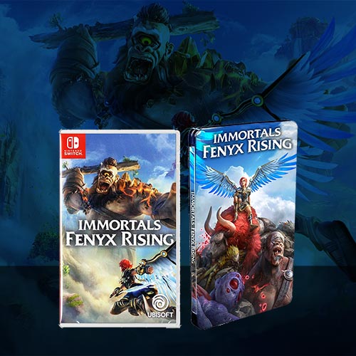 Immortals Fenyx Rising FantasyBox Bundle incl. Game + Steelbook for Nintendo Switch