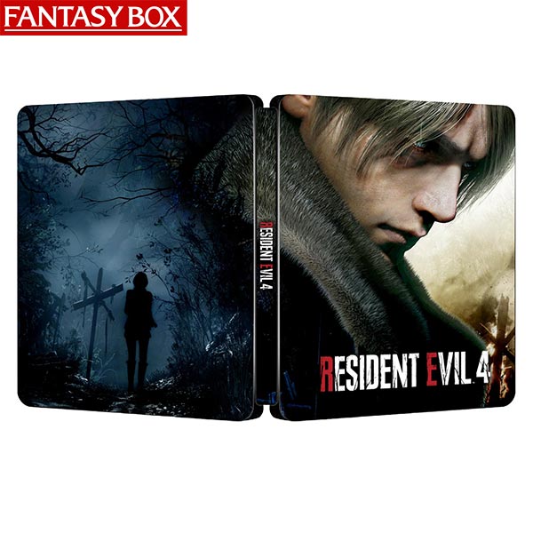 RESIDENT EVIL 4 REMAKE STEELBOOK LIMITED EDITION XBOX SERIES X NEW FOIL  ENGLISH