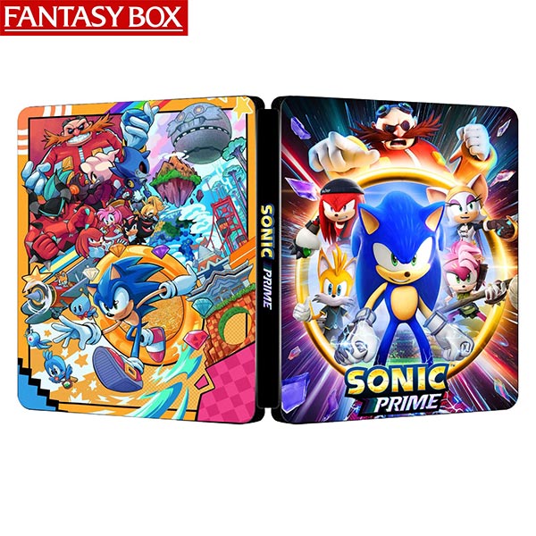 Sonic Prime Film FantasyIdeas Edition Steelbook | FantasyIdeas | FantasyBox [999 STEELBOOKS PLAN]