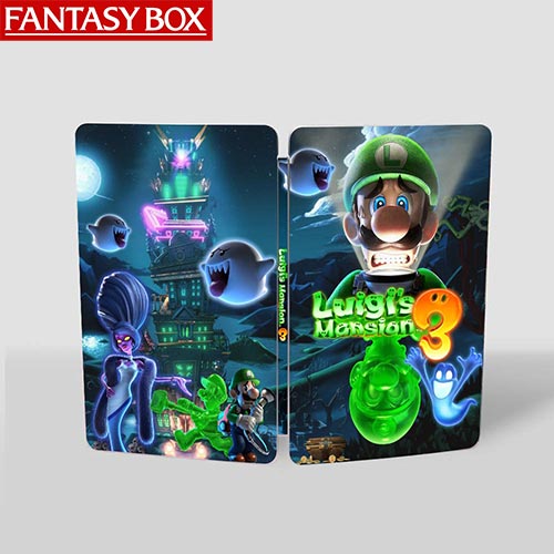 3 Mansion | Switch Nintendo Steelbook FantasyBox Luigi\'s
