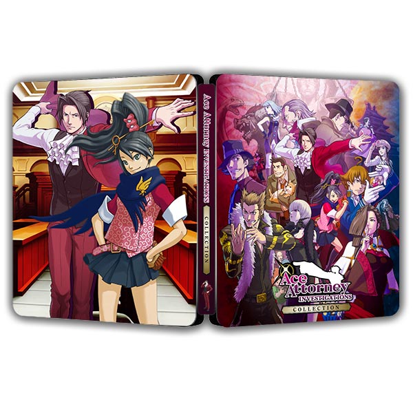 Ace Attorney Investigations Collection ALL Platforms Steelbook | FantasyBox