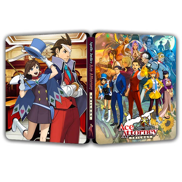 Apollo Justice Ace Attorney Trilogy ALL Platforms Steelbook | FantasyBox