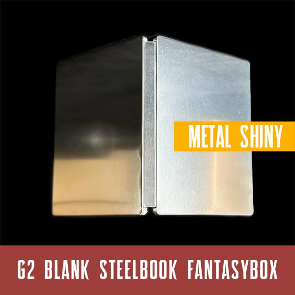 Blank Steelbook - Metal Shiny | FantasyBox