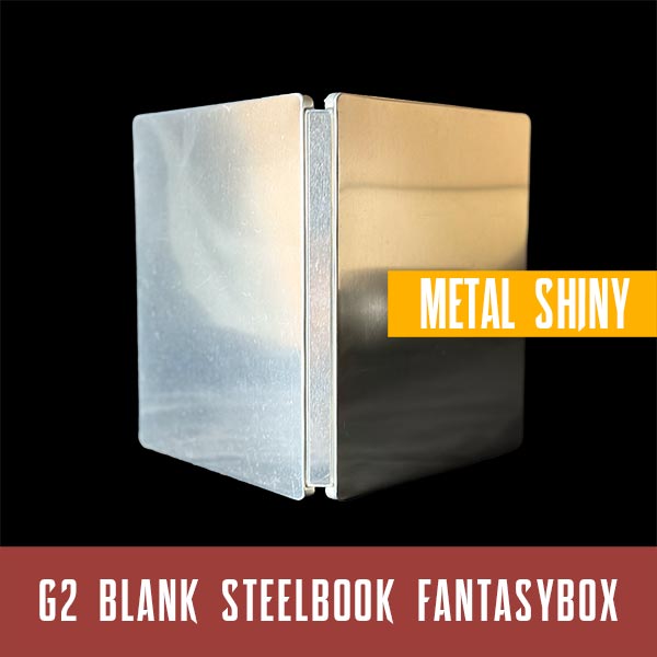 Blank Steelbook - Metal Shiny | FantasyBox