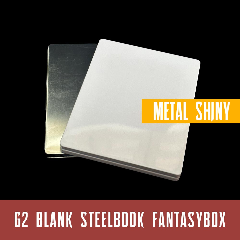 Blank Steelbook - Pearl White | FantasyBox