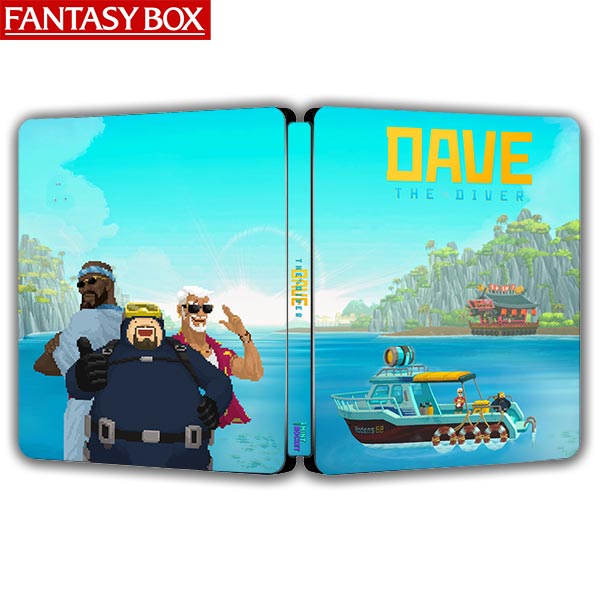 Dave The Diver Mint Rocket Limited Edition Steelbook | FantasyBox [N-Released]