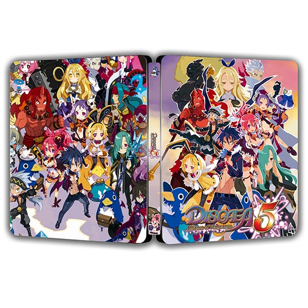 Disgaea 5 Alliance of Vengeance Steelbook FOR PS4/PS5/PS2/PSP/PC/SWITCH | FantasyBox