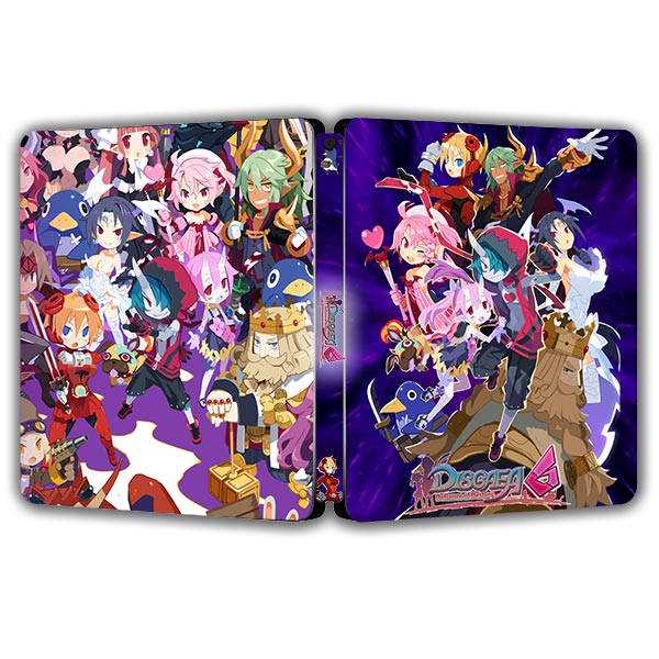 Disgaea 6 Defiance of Destiny Steelbook FOR PS4/PS5/PS2/PSP/PC/SWITCH | FantasyBox