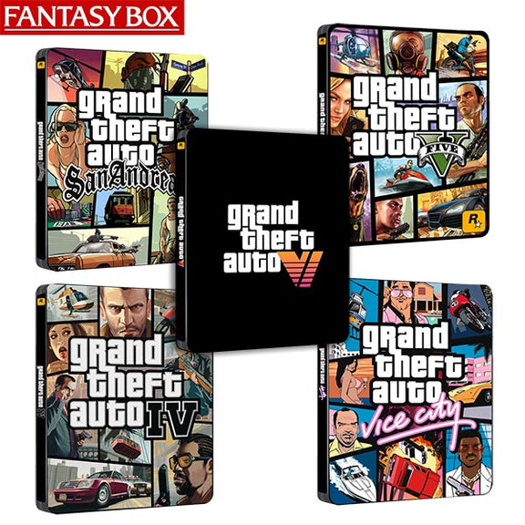 Grand Theft Auto VI GTA6 Pre-Order Edition Steelbook FantasyBox