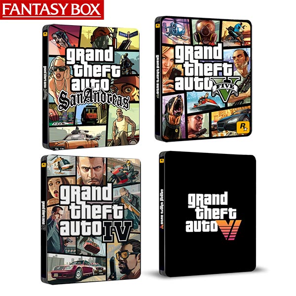 Grand Theft Auto VI GTA6 Pre-Order Edition Steelbook FantasyBox