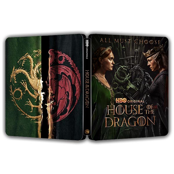 HBO Originals MAX - House of the Dragon Season 2 TVfans Steelbook | FantasyBox
