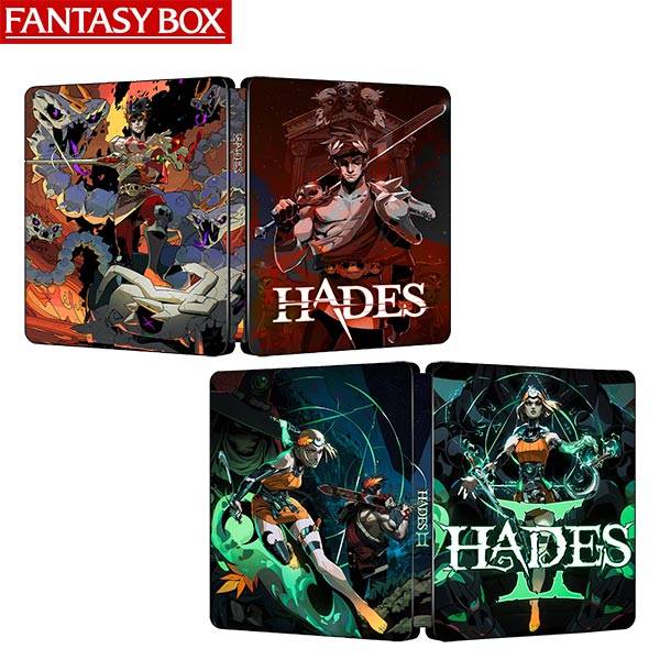 Hades I & II Immortal Edition Prince & Princess Bundle Steelbook | FantasyBox