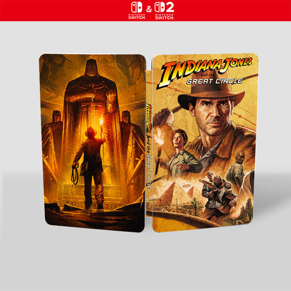 Indiana Jones and the Great Circle Switch Steelbook | Fantasybox