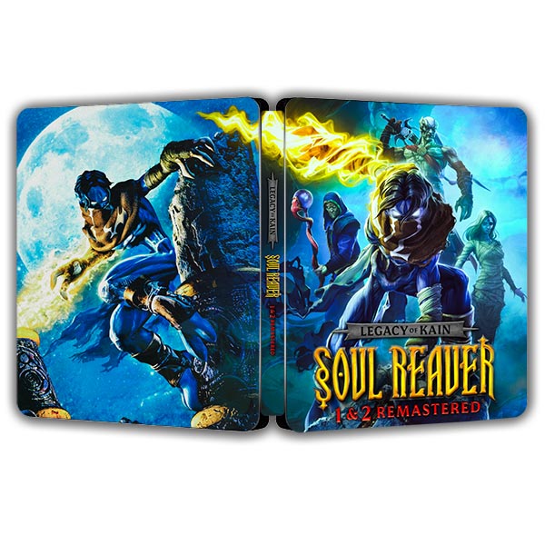 Legacy of Kain Soul Reaver 1&2 Remastered Edition Steeelbook | FantasyBox