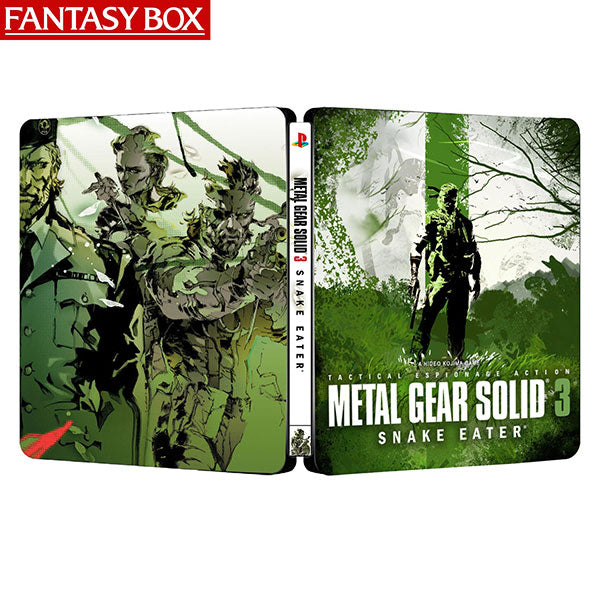 Metal Gear Solid 3 Snake Eater MGS3 PS Edition Steelbook | FantasyBox