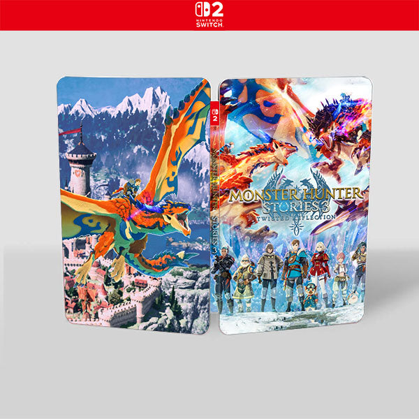 Monster Hunter Stories 3 Twisted Reflection Switch 2 Steelbook | Fantasybox