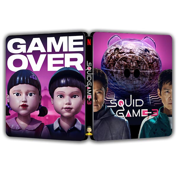 Squid Game Season 3 S3 Netflix TVfans Limited Edition Steelbook | FantasyBox