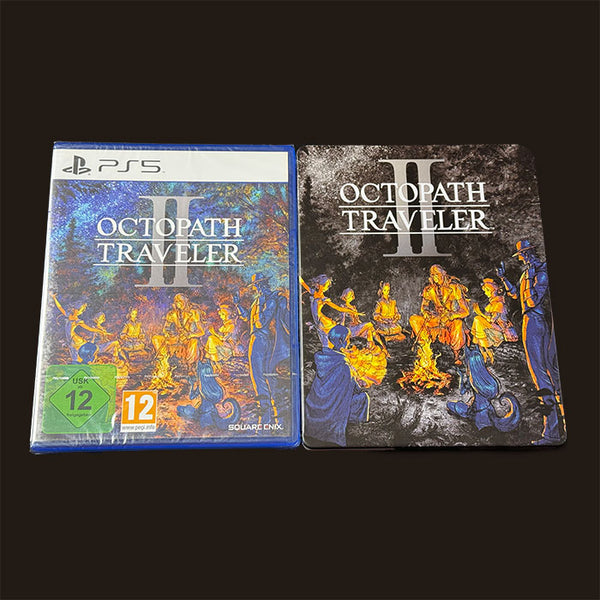 OCTOPATH TRAVELER II LIMITED EDITION PS5 Game & Steelbook Bundle | Fantasybox