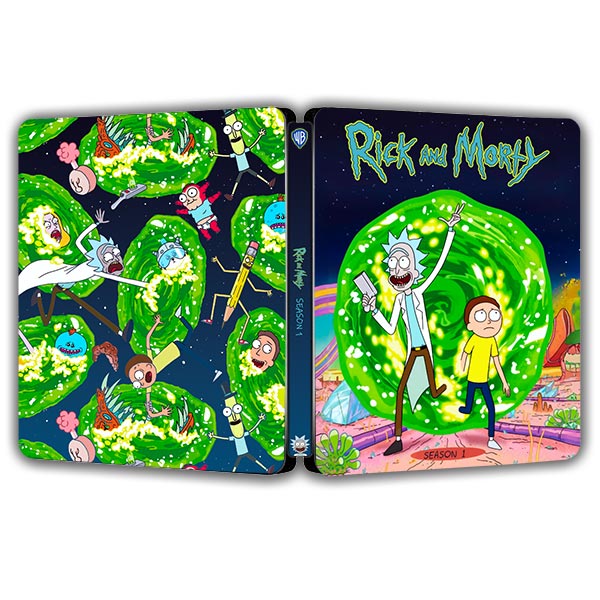 WB Rick and Morty Season 1 TVfans Steelbook | FantasyBox