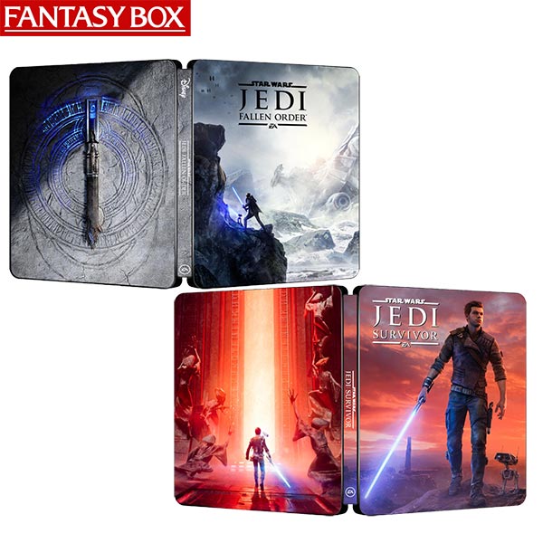 Star Wars Jedi Bundle - Fallen Order + Survivor Steelbooks Bundle | FantasyBox