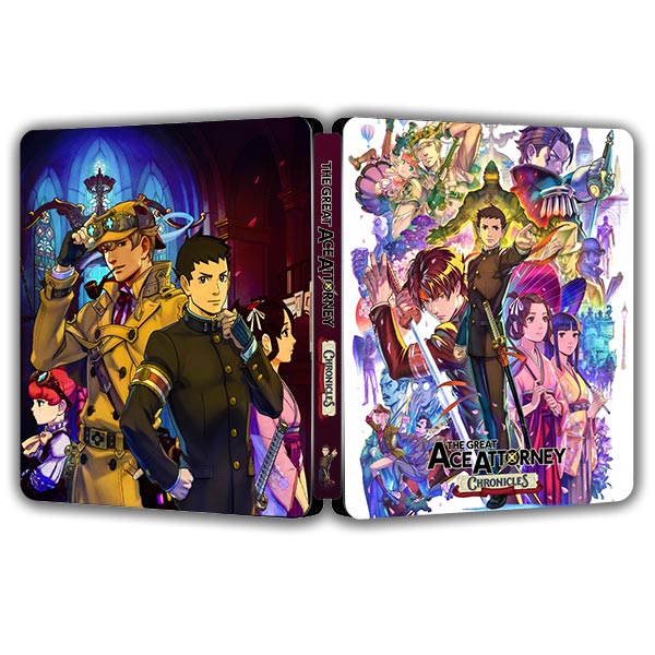 The Great Ace Attorney Chronicles ALL Platforms Steelbook | FantasyBox