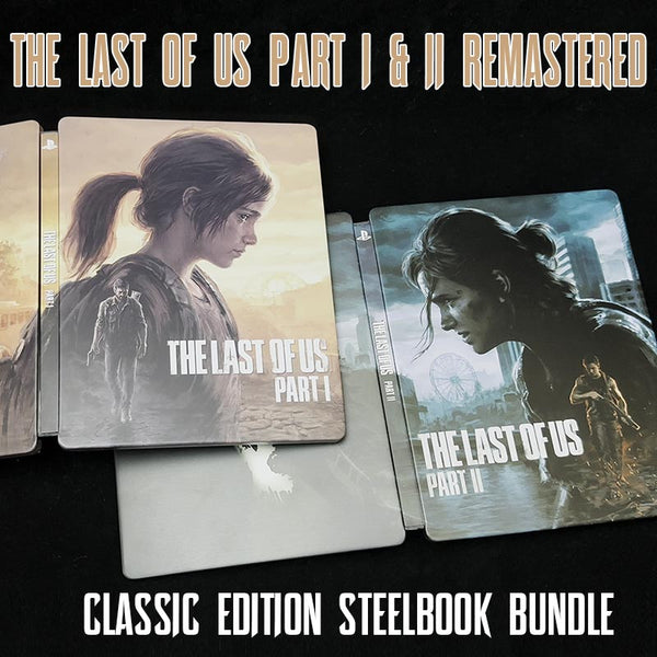 The Last of us Part I & II Remastered Classic Edition Steelbook Bundle | FantasyBox
