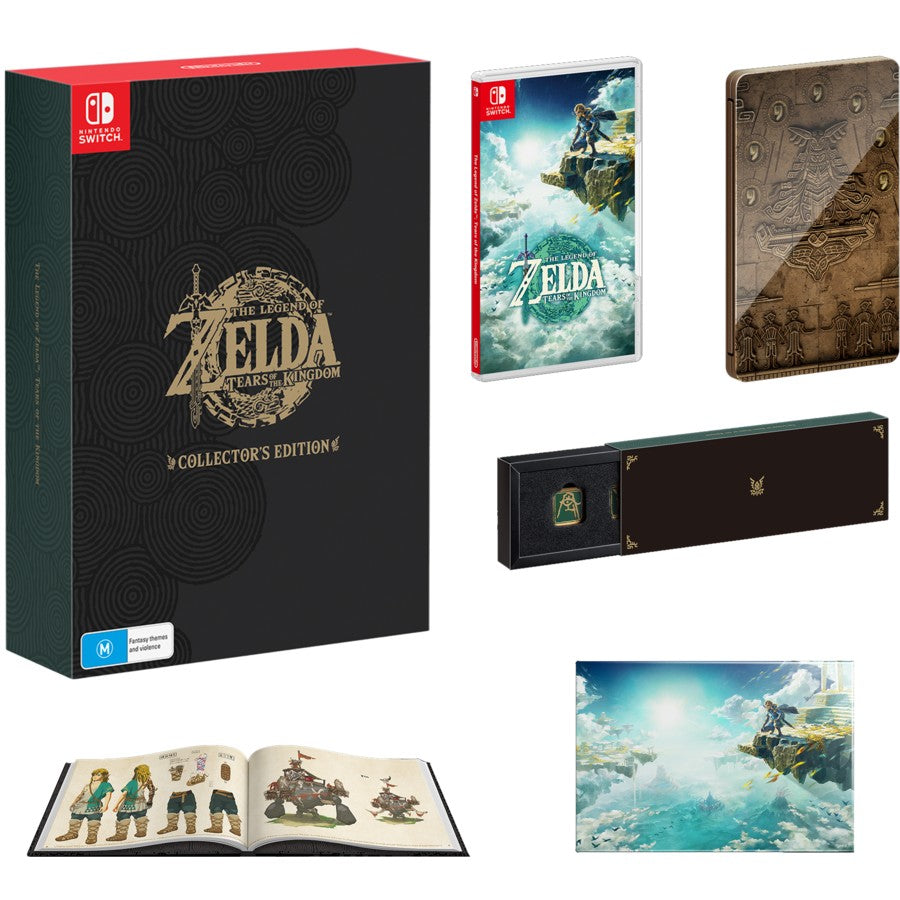 Nintendo The Legend Of Zelda Tears Of The Kingdom popular Collector’s Edition Game