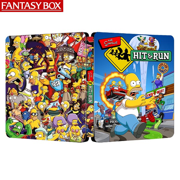 The Simpsons Hit And Run 20th Anniversary Special Edition Steelbook | FantasyBox