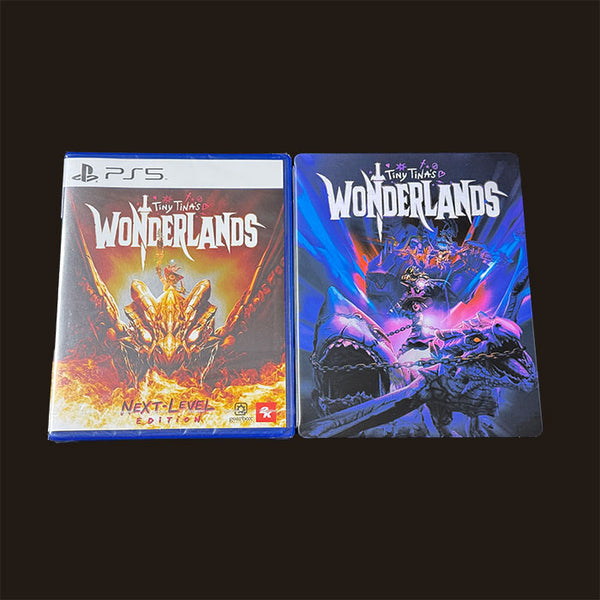 Tiny Tina's Wonderlands PS5 Game & Steelbook Bundle | Fantasybox