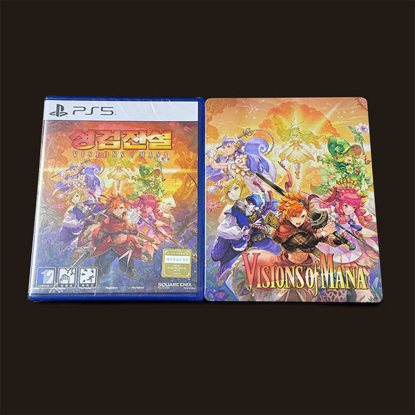 VISIONS of MANA JP Edition PS5 Game & Steelbook Bundle | Fantasybox