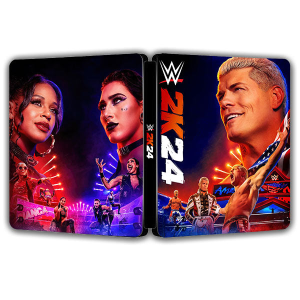 WWE 2k24 UK Editioin Steelbook | FantasyBox [N-Released]