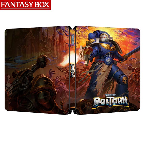 Warhammer 40K Boltgun Boomer Edition Steelbook | FantasyBox [N-Released]