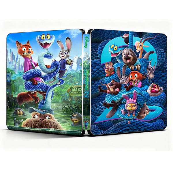 Zootopia 2 Pre-Order Edition Steelbook | FantasyBox [99 Movies Plan]