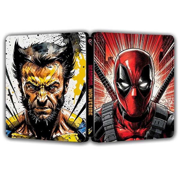 Deadpool & Wolverine Super Bowl Edition Steelbook | FantasyBox