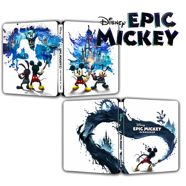 Disney Epic Mickey Rebrushed & The Power of Two Limited Bundle Steelbook | FantasyBox