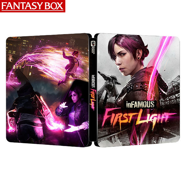 inFamous First Light Retro US Edition Steelbook | FantasyBox