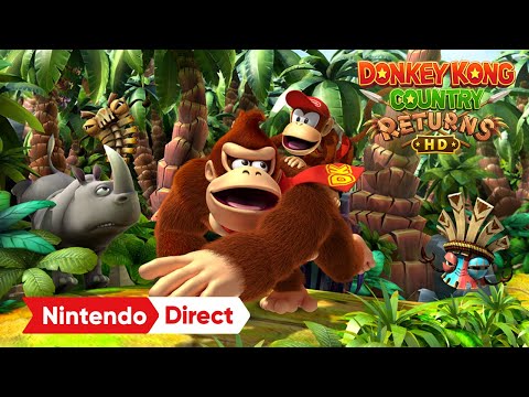 Donkey Kong Country Returns HD for Nintendo Switch Steelcase
