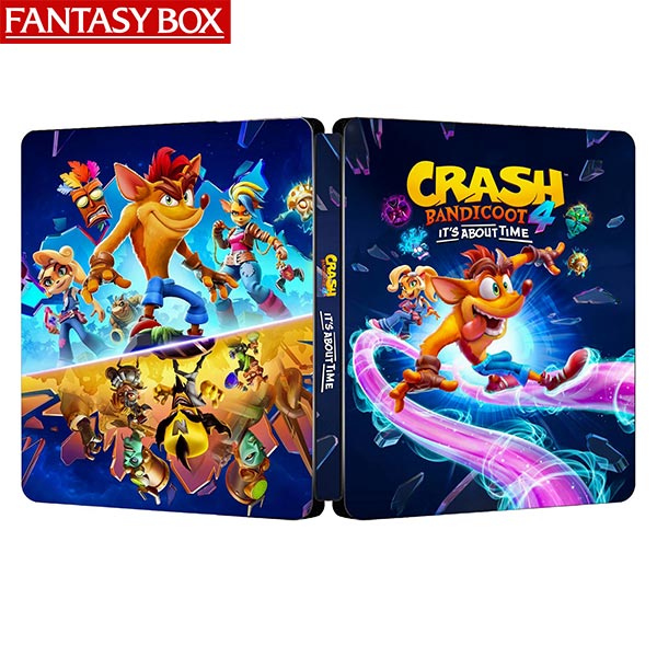 Crash Bandicoot 4 It’s About Time Limited Edition Steelbook | FantasyBox