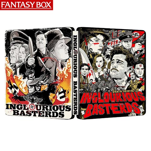 Quentin‘s Inglourious Basterds Brad Pitt Steelbook | FantasyBox