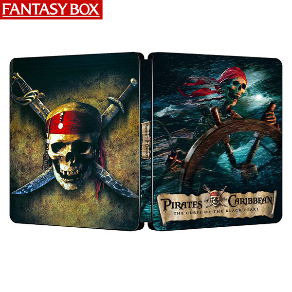 Pirates Of The Caribbean: The Curse Of The Black Pearl Steelbook DIY Set finished Work | FantasyIdeas | Customer Shabir